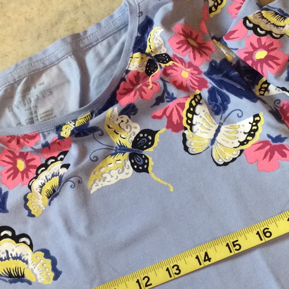 Talbots 3/4 Length Tee Xlp - image 2